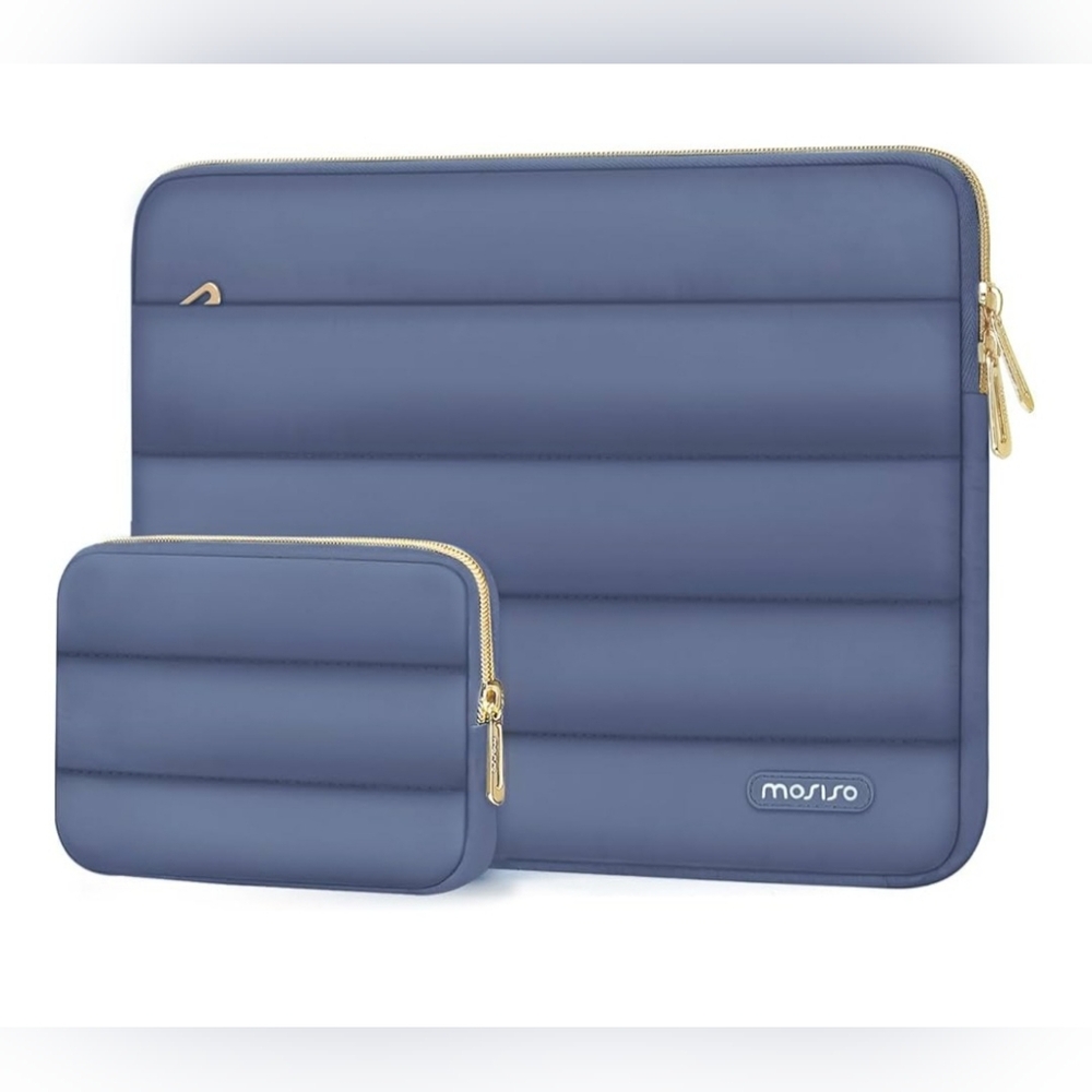 Mosiso 14 inch Laptop Case w/Small Accessory Bag